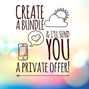 Create A Bundle For A Great Price